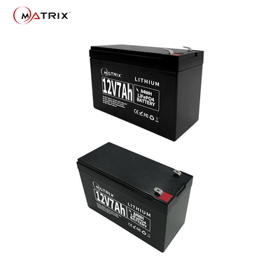 Μπαταρίες Matrix 12v7ah LiFePO4 για ανταλλακτική μπαταρία UPS AGM GEL