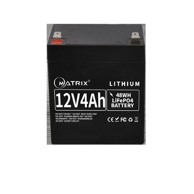 μπαταρία λίθιου αντικατάστασης λίθιου LiFePo4 12V 4Ah για την υποστήριξη UPS