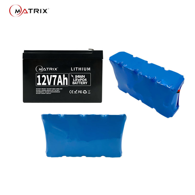 Μπαταρία μπαταριών 12V 7Ah lifepo4 συστημάτων ηλιακής ενέργειας για το ηλεκτρικό αυτοκίνητο