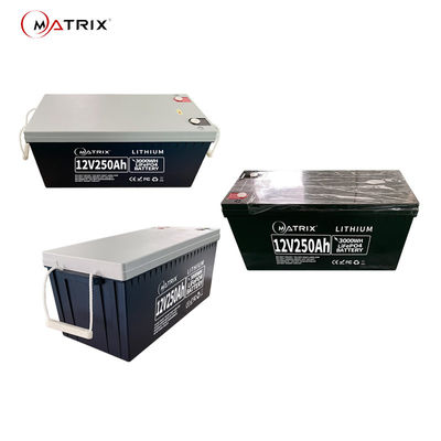 Φορητή ηλιακή μπαταρία 12volt 250ah κύκλων λίθιου βαθιά για την εγχώρια ενέργεια